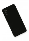Mey İthalat®  Samsung Galaxy A03S Kılıf Nano içi Kadife Silikon - Siyah