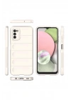 Mey İthalat®  Samsung Galaxy A03S Kılıf Optimum Silikon - Krem