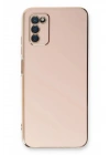 Mey İthalat®  Samsung Galaxy A03S Kılıf Volet Silikon - Pembe