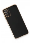 Mey İthalat®  Samsung Galaxy A03S Kılıf Volet Silikon - Siyah