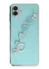 Mey İthalat®  Samsung Galaxy A04 Kılıf Esila Silikon - Su Yeşili
