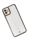 Mey İthalat®  Samsung Galaxy A04 Kılıf Liva Lens Silikon - Siyah