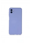 Mey İthalat®  Samsung Galaxy A04 Kılıf Nano içi Kadife Silikon - Lila