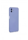 Mey İthalat®  Samsung Galaxy A04 Kılıf Nano içi Kadife Silikon - Lila