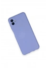 Mey İthalat®  Samsung Galaxy A04 Kılıf Nano içi Kadife Silikon - Lila