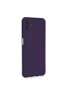 Mey İthalat®  Samsung Galaxy A04 Kılıf Nano içi Kadife Silikon - Mor