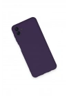 Mey İthalat®  Samsung Galaxy A04 Kılıf Nano içi Kadife Silikon - Mor