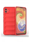 Mey İthalat®  Samsung Galaxy A04 Kılıf Optimum Silikon - Kırmızı