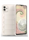 Mey İthalat®  Samsung Galaxy A04 Kılıf Optimum Silikon - Krem