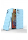 Mey İthalat®  Samsung Galaxy A04 Kılıf Optimum Silikon - Sky Blue
