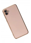 Mey İthalat®  Samsung Galaxy A04 Kılıf Volet Silikon - Pembe