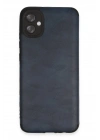 Mey İthalat®  Samsung Galaxy A04E Kılıf Loop Deri Silikon - Lacivert