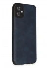 Mey İthalat®  Samsung Galaxy A04E Kılıf Loop Deri Silikon - Lacivert
