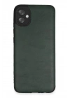 Mey İthalat®  Samsung Galaxy A04E Kılıf Loop Deri Silikon - Yeşil