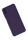 Mey İthalat®  Samsung Galaxy A04E Kılıf Nano içi Kadife Silikon - Mor