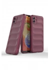 Mey İthalat®  Samsung Galaxy A04E Kılıf Optimum Silikon - Bordo
