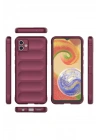 Mey İthalat®  Samsung Galaxy A04E Kılıf Optimum Silikon - Bordo