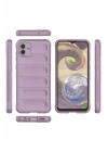 Mey İthalat®  Samsung Galaxy A04E Kılıf Optimum Silikon - Mor