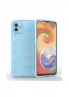 Mey İthalat®  Samsung Galaxy A04E Kılıf Optimum Silikon - Sky Blue
