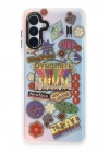 Mey İthalat®  Samsung Galaxy A04S Kılıf Estoril Desenli Kapak - Estoril - 14