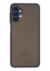 Mey İthalat®  Samsung Galaxy A04S Kılıf Montreal Silikon Kapak - Lacivert