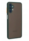 Mey İthalat®  Samsung Galaxy A04S Kılıf Montreal Silikon Kapak - Yeşil
