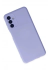 Mey İthalat®  Samsung Galaxy A04S Kılıf Nano içi Kadife Silikon - Lila