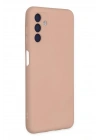 Mey İthalat®  Samsung Galaxy A04S Kılıf Nano içi Kadife Silikon - Pudra