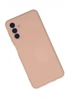 Mey İthalat®  Samsung Galaxy A04S Kılıf Nano içi Kadife Silikon - Pudra