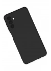 Mey İthalat®  Samsung Galaxy A04S Kılıf Nano içi Kadife Silikon - Siyah
