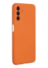 Mey İthalat®  Samsung Galaxy A04S Kılıf Nano içi Kadife Silikon - Turuncu