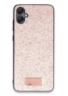 Mey İthalat®  Samsung Galaxy A05 Bright Simli Kapak - Pembe