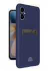 Mey İthalat®  Samsung Galaxy A05 Kelvin Kartvizitli Silikon - Lacivert