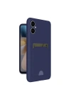 Mey İthalat®  Samsung Galaxy A05 Kelvin Kartvizitli Silikon - Lacivert