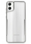 Mey İthalat®  Samsung Galaxy A05 Kılıf Boyi Silikon Kapak - Gümüş