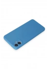 Mey İthalat®  Samsung Galaxy A05 Kılıf First Silikon - Mavi