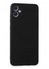 Mey İthalat®  Samsung Galaxy A05 Kılıf First Silikon - Siyah