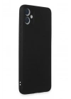 Mey İthalat®  Samsung Galaxy A05 Kılıf First Silikon - Siyah