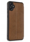Mey İthalat®  Samsung Galaxy A05 Kılıf Flip Cover - Taba