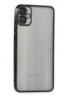 Mey İthalat®  Samsung Galaxy A05 Kılıf  Lensli Silikon - Siyah