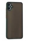 Mey İthalat®  Samsung Galaxy A05 Kılıf Montreal Silikon Kapak - Yeşil