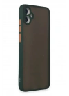 Mey İthalat®  Samsung Galaxy A05 Kılıf Montreal Silikon Kapak - Yeşil