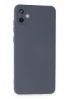 Mey İthalat®  Samsung Galaxy A05 Kılıf Nano içi Kadife Silikon - Gri