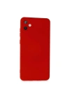 Mey İthalat®  Samsung Galaxy A05 Kılıf Nano içi Kadife Silikon - Kırmızı