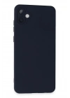 Mey İthalat®  Samsung Galaxy A05 Kılıf Nano içi Kadife Silikon - Lacivert