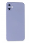 Mey İthalat®  Samsung Galaxy A05 Kılıf Nano içi Kadife Silikon - Lila