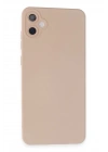 Mey İthalat®  Samsung Galaxy A05 Kılıf Nano içi Kadife Silikon - Pudra