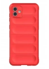 Mey İthalat®  Samsung Galaxy A05 Kılıf Optimum Silikon - Kırmızı