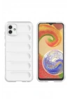 Mey İthalat®  Samsung Galaxy A05 Kılıf Optimum Silikon - Krem