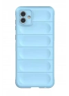 Mey İthalat®  Samsung Galaxy A05 Kılıf Optimum Silikon - Sky Blue